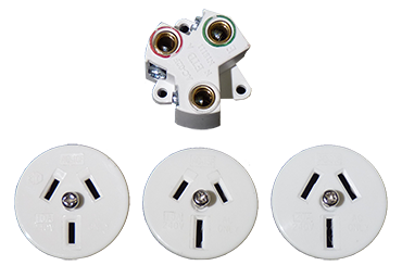 CON735 - Recessed socket for face plates